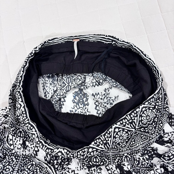 Free People Women Of The Water Maxi Dress Bandeau Black White Boho Small/Medium - Picture 5 of 12